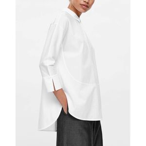 COS Bib Pullover Top | Small in White